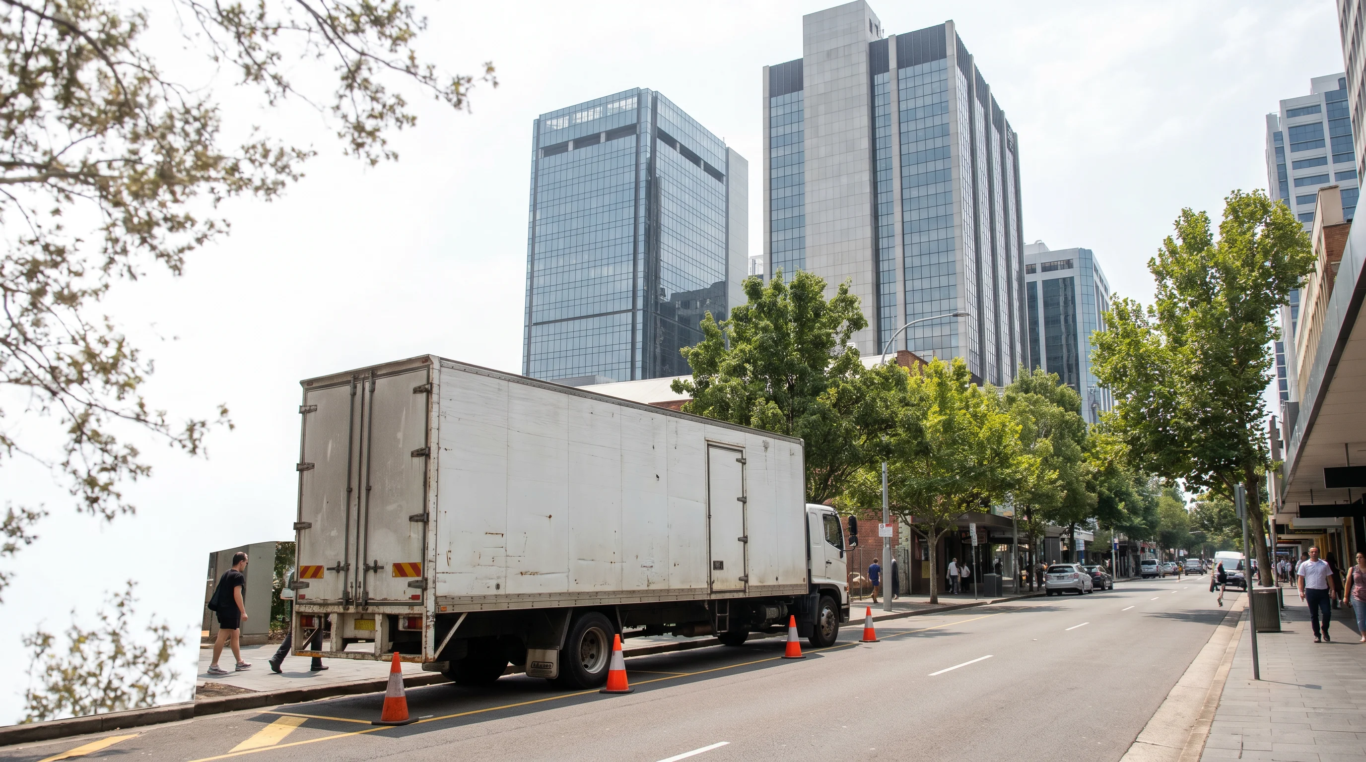 Loading on a one-way street: Work Zone permits for a Parramatta CBD move